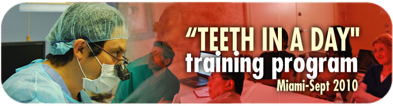teeth in a day course Miami Kendall Dental Implants